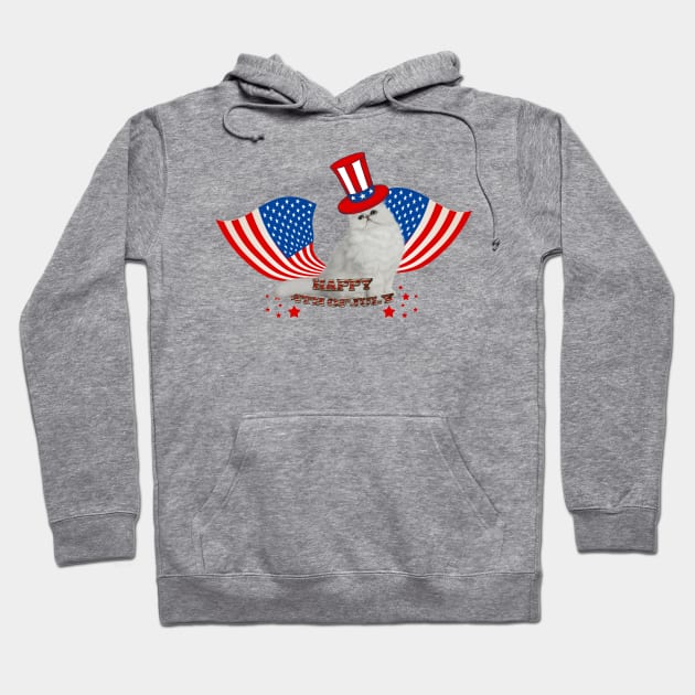 Happy 4th Of July Hoodie by Nicky2342